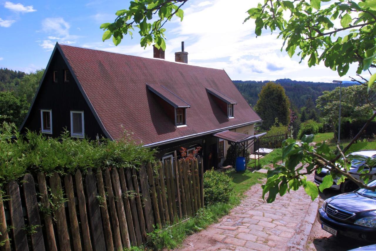 Villa Wellness Chaloupka Mezna - Narodni Park Ceske Svycarsko Hřensko Exterior foto