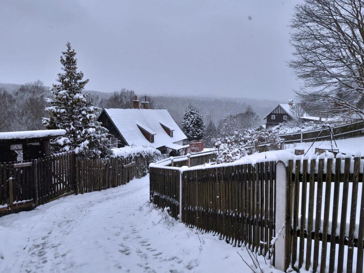 Villa Wellness Chaloupka Mezna - Narodni Park Ceske Svycarsko Hřensko Exterior foto