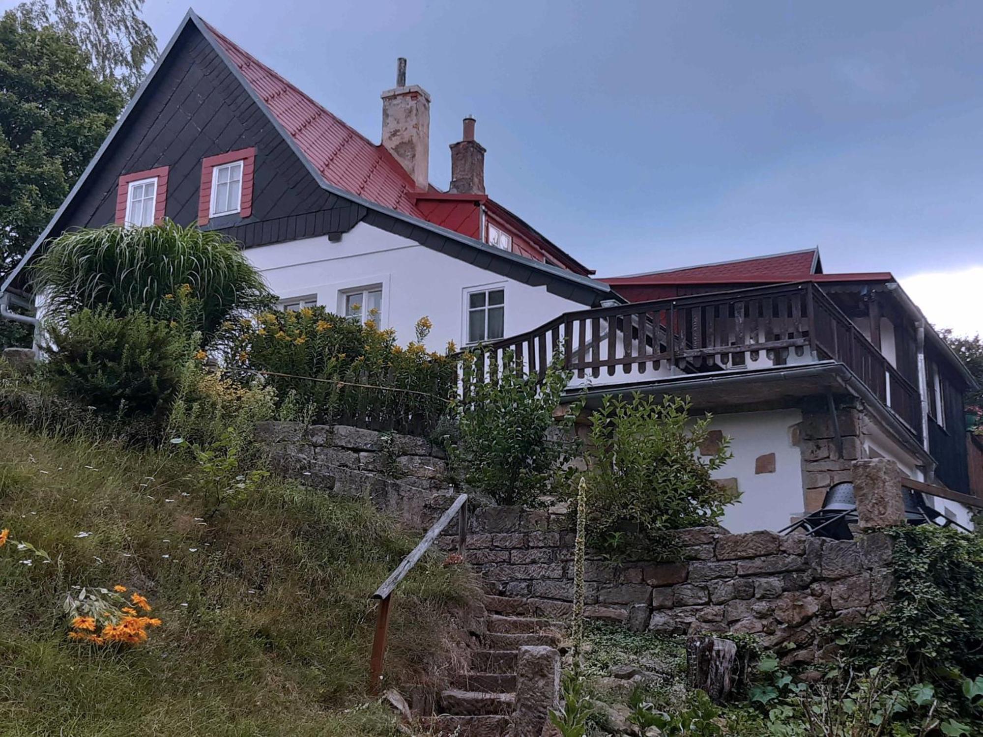 Villa Wellness Chaloupka Mezna - Narodni Park Ceske Svycarsko Hřensko Exterior foto